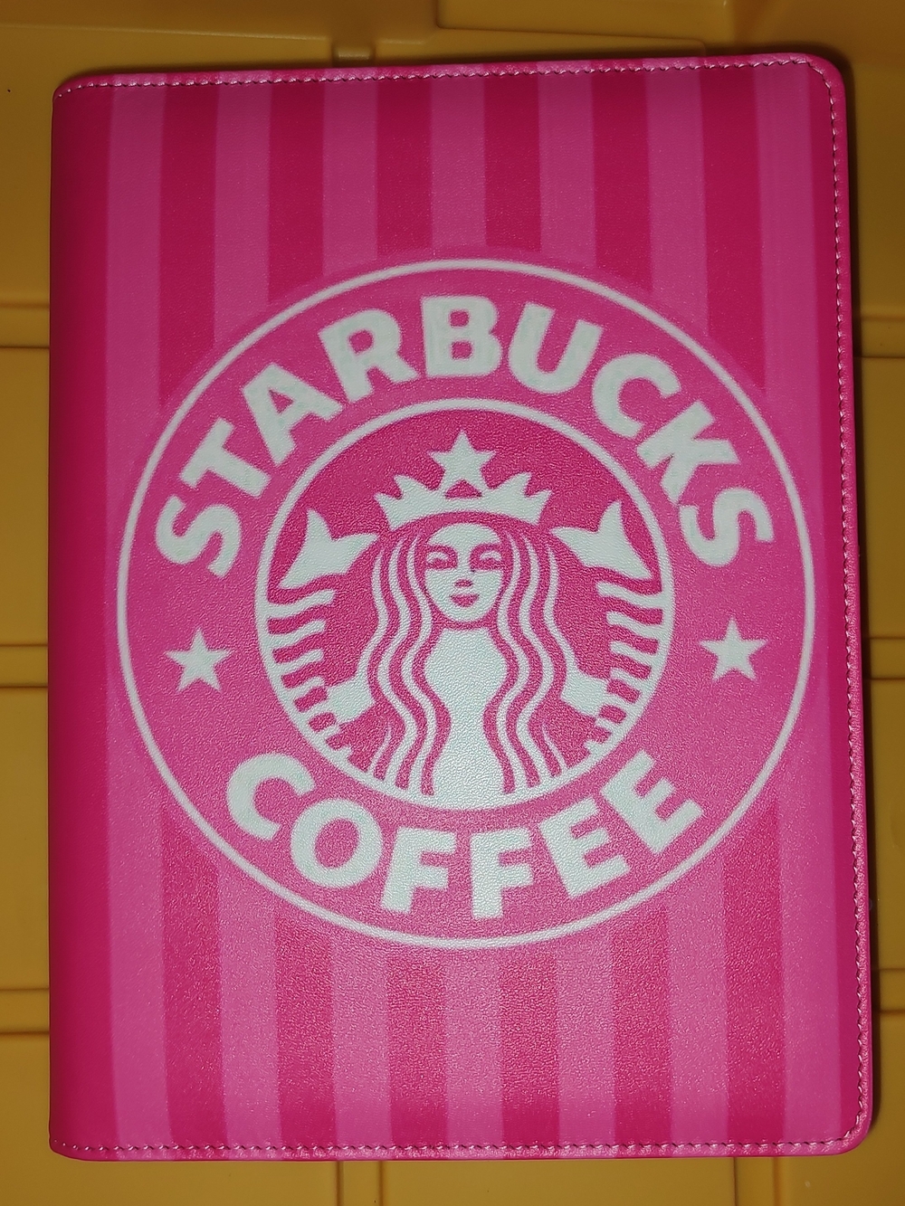 Starbucks Pink Logo Binder Notebook